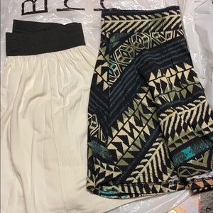 Lot skater skirt teen
